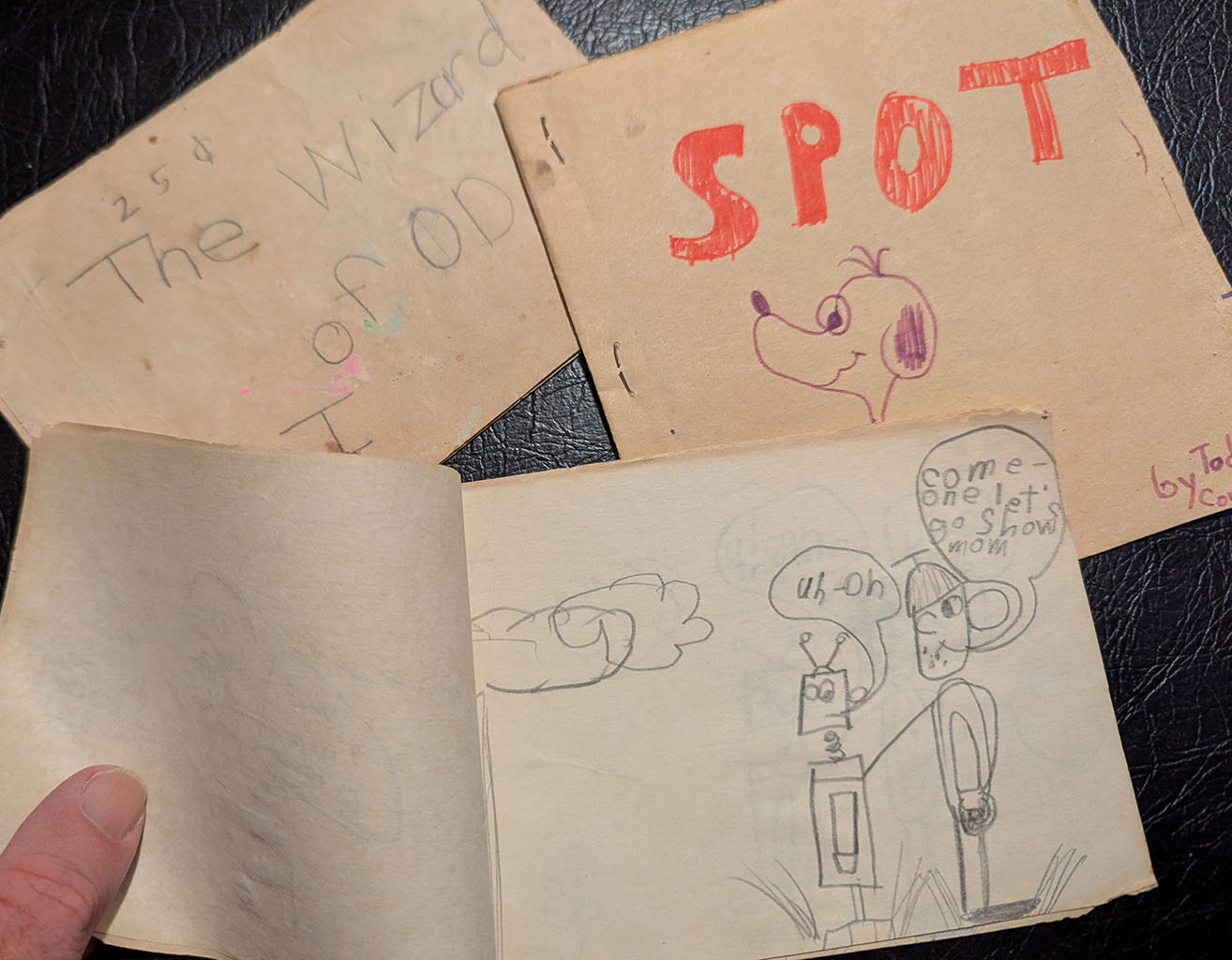 Eight year old me's comic books