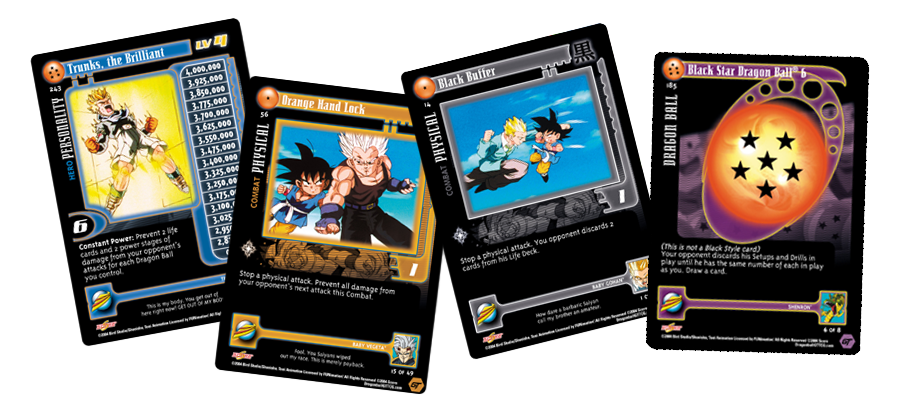 Dragonball GT Card Designs