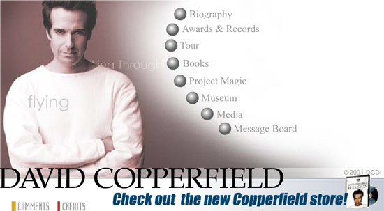 David Copperfield Homepage