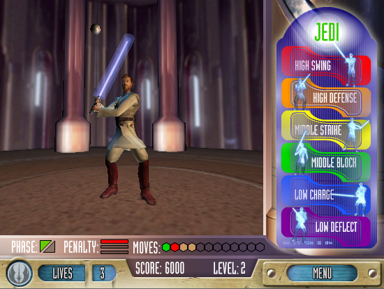 Jedi Trainer Gameplay
