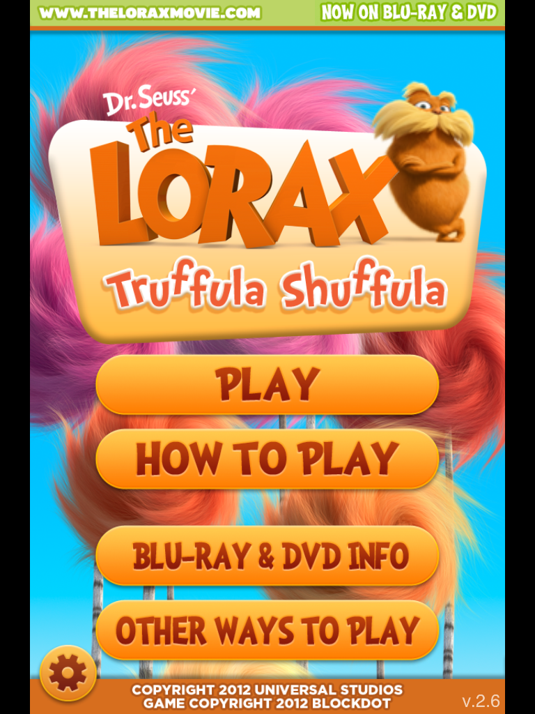 Title Screen for Truffula Shuffula