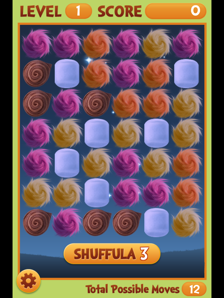 Truffula Shuffula Gameplay Screenshot